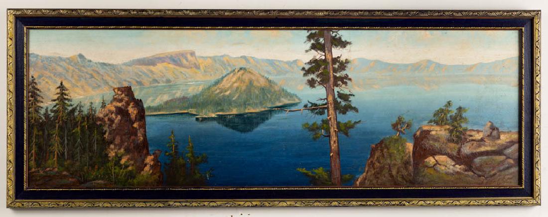 AMERICAN SCHOOL (20TH CENTURY) CRATER LAKE, OREGON (1 of 3)