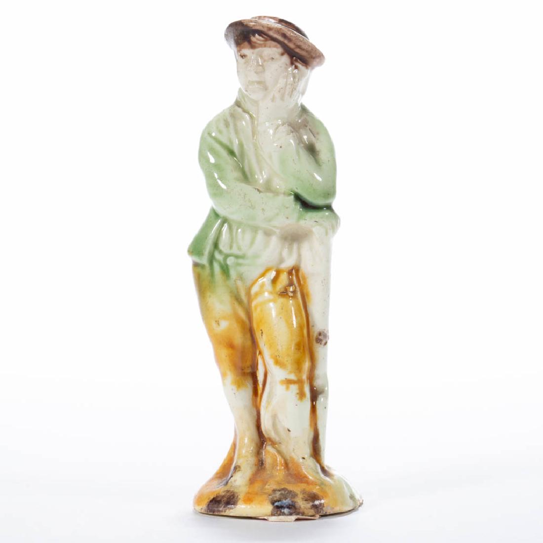 ENGLISH STAFFORDSHIRE PEARLWARE / PRATTWARE CERAMIC (1 of 5)