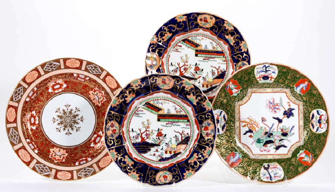 ENGLISH MASON'S / ASHWORTH'S IRONSTONE CERAMIC PLATES, (1 of 1)