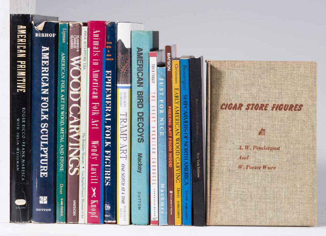 AMERICAN FOLK ART SCULPTURE REFERENCE VOLUMES, LOT OF (1 of 1)