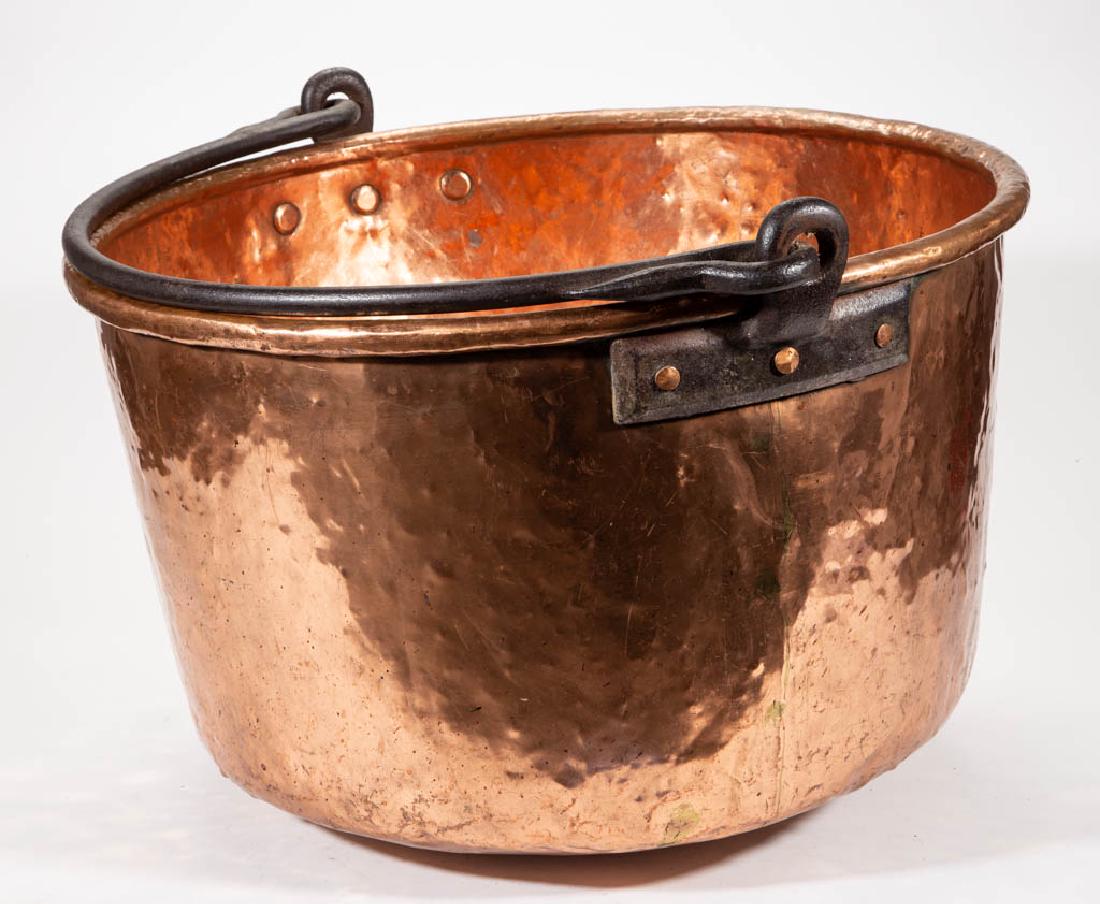 COPPER APPLE BUTTER KETTLE