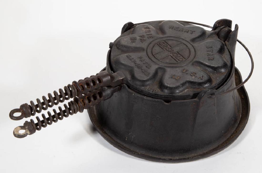 GRISWOLD CASTIRON HEART STAR WAFFLE MAKER Feb 16, 2019 Jeffrey S