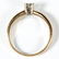 VINTAGE 14K YELLOW GOLD DIAMOND SOLITAIRE LADY'S RING - 3