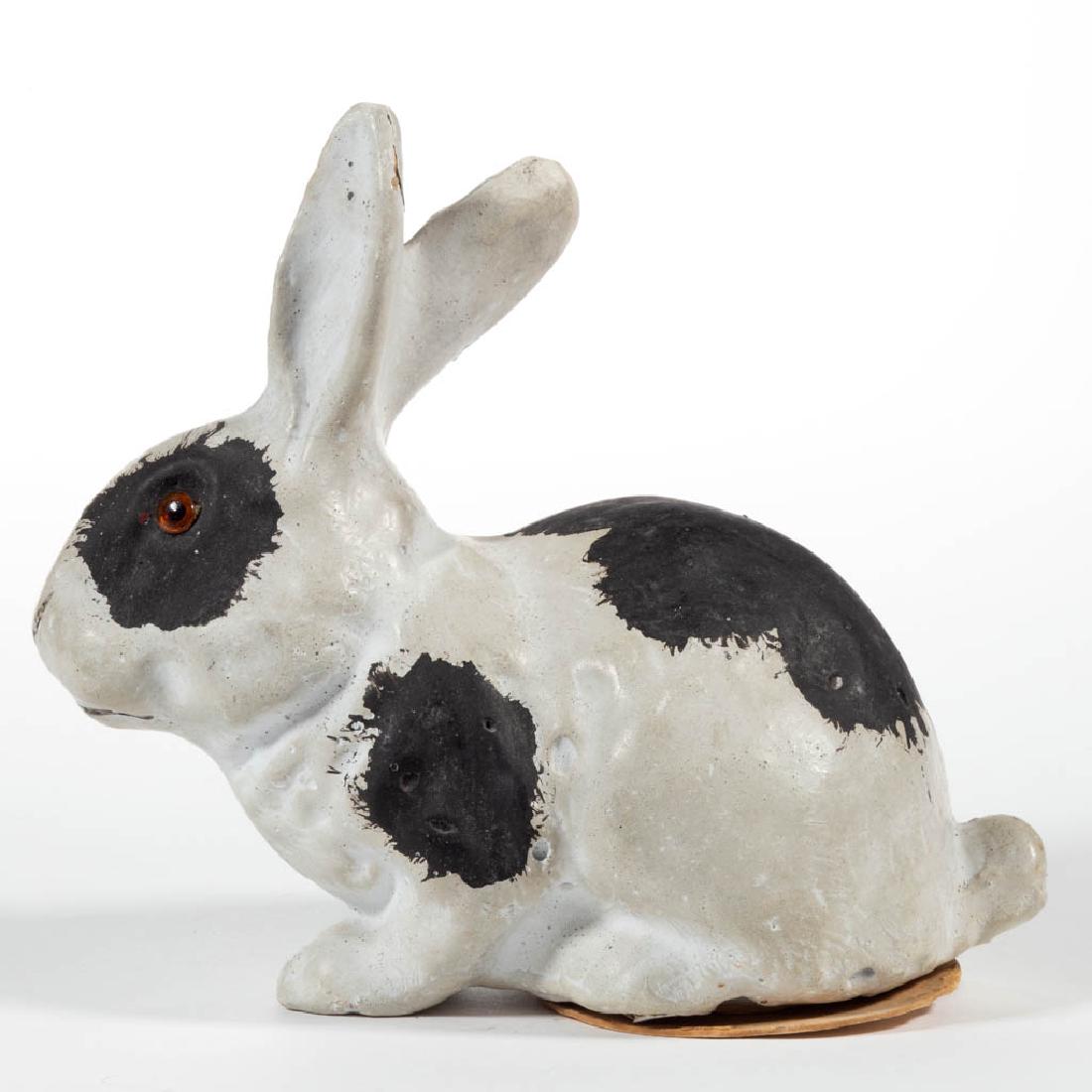 GERMAN COMPOSITION / PAPIER MACHE RABBIT CANDY (1 of 4)