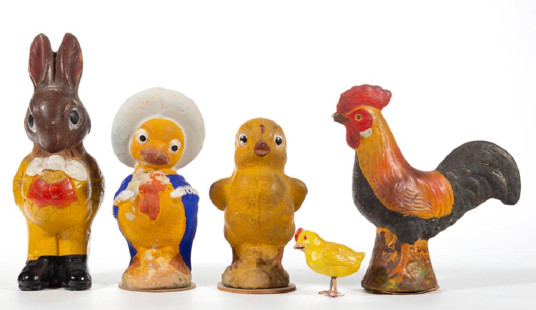 VINTAGE MOLDED CARDBOARD / COMPOSITION / PAPIER MACHE (1 of 3)