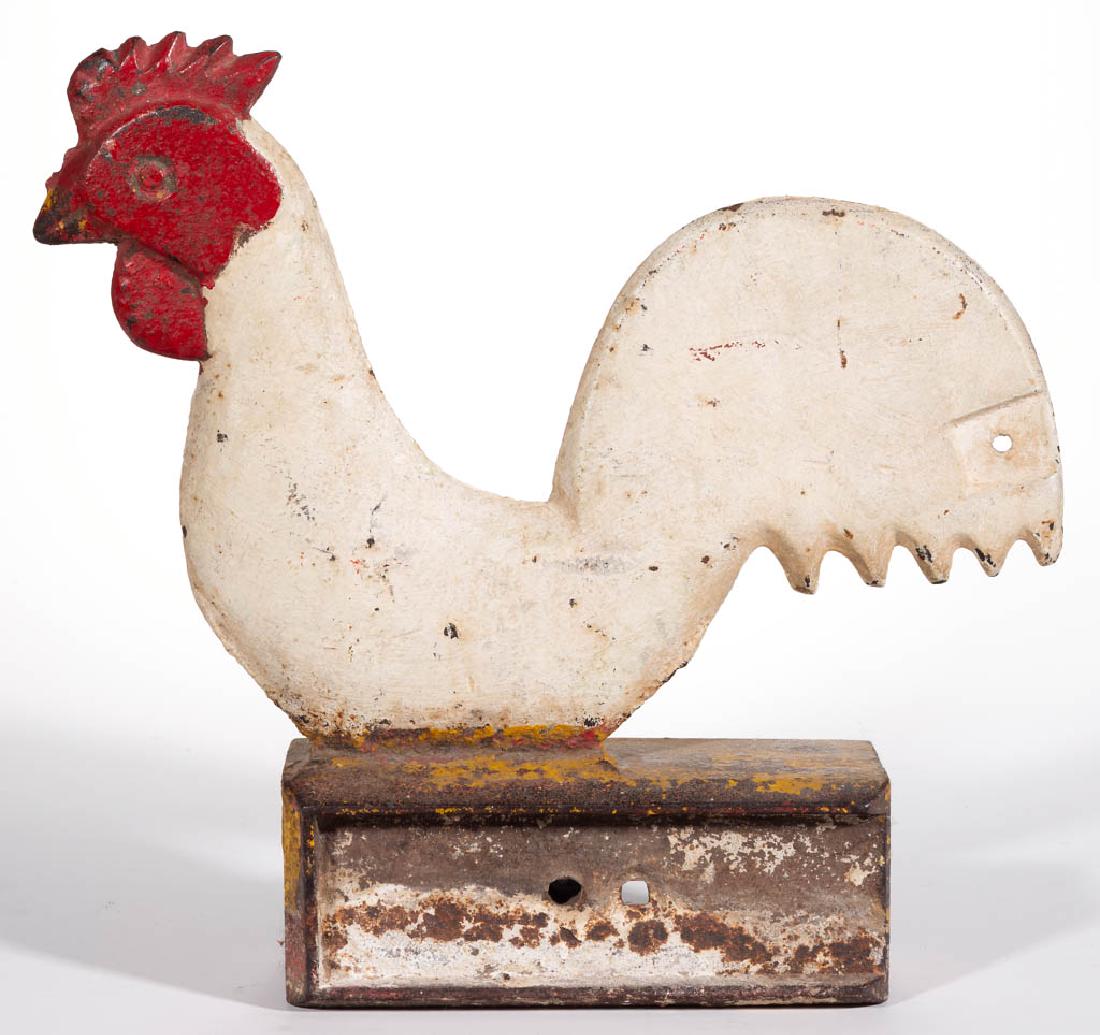 AMERICAN CAST-IRON FIGURAL WINDMILL WEIGHT (1 of 2)