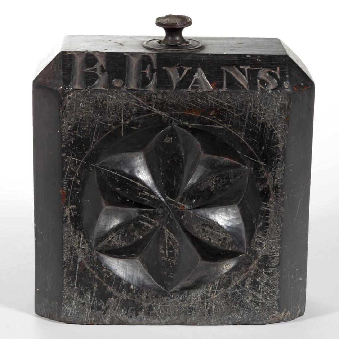 AMERICAN FOLK ART CARVED SOAPSTONE DOOR STOP (1 of 2)