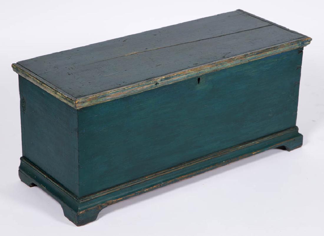 MID-ATLANTIC PAINTED PINE BLANKET CHEST (1 of 3)