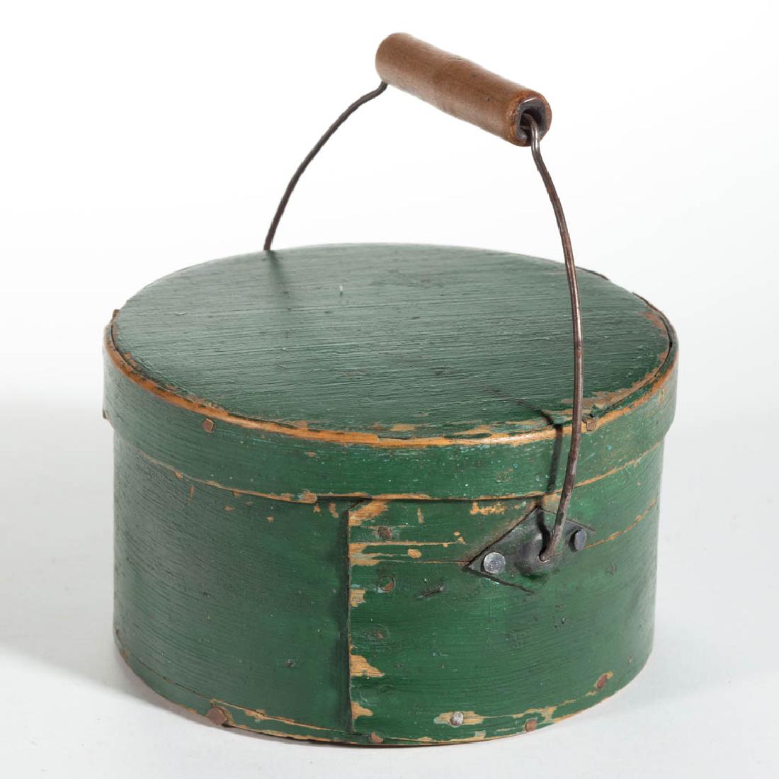 AMERICAN PAINTED BENTWOOD DIMINUTIVE PANTRY BOX (1 of 3)