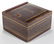 AMERICAN PAINT-DECORATED PINE "PEARL" SLIDE-TOP BOX