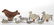 VINTAGE METAL CARNIVAL / GAME FIGURAL TARGETS, LOT OF