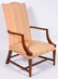 PAIR OF MASSACHUSETTS FEDERAL INLAID MAHOGANY LOLLING - 2