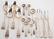 GEORGIAN ENGLISH STERLING SILVER SERVING UTENSILS, LOT