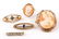 ANTIQUE / VINTAGE GOLD JEWELRY, LOT OF FIVE