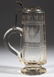 ASSORTED BOHEMIAN CUT GLASS DRINKING ARTICLES, LOT OF - 6