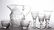 ASSORTED EARLY CUT GLASS DRINKING ARTICLES, LOT OF SIX