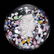 ANTIQUE AMERICAN SULPHIDE AND SCATTERED MILLEFIORI