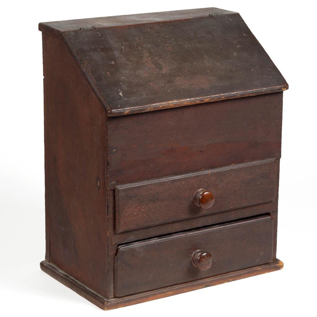 AMERICAN PAINTED PINE TABLETOP BOX Jun 26, 2020 Jeffrey S. Evans & Associates in VA