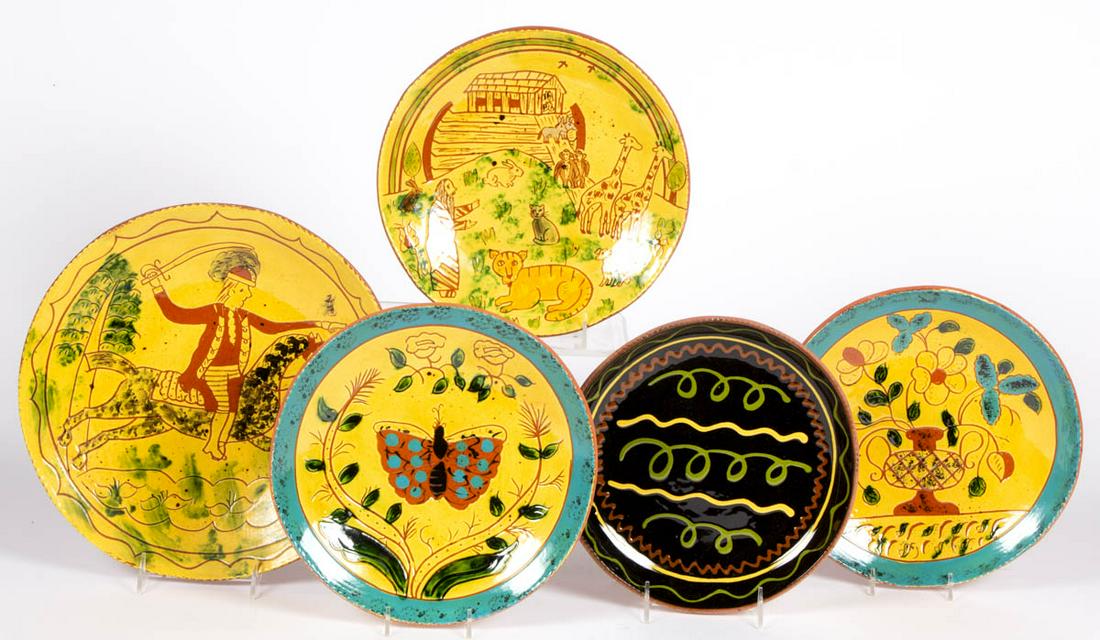 BREININGER POTTERY CONTEMPORARY REDWARE / EARTHENWARE (1 of 8)