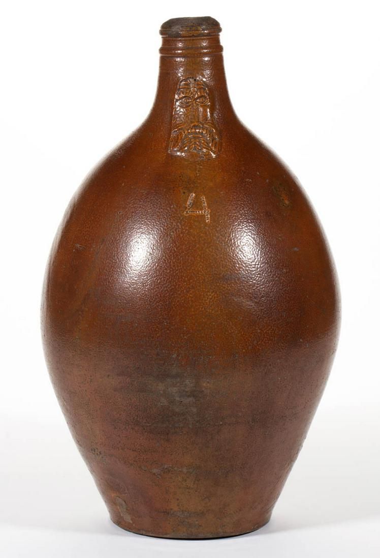 GERMAN BARTMANN / BELLARMINE STONEWARE LARGE JUG / (1 of 6)