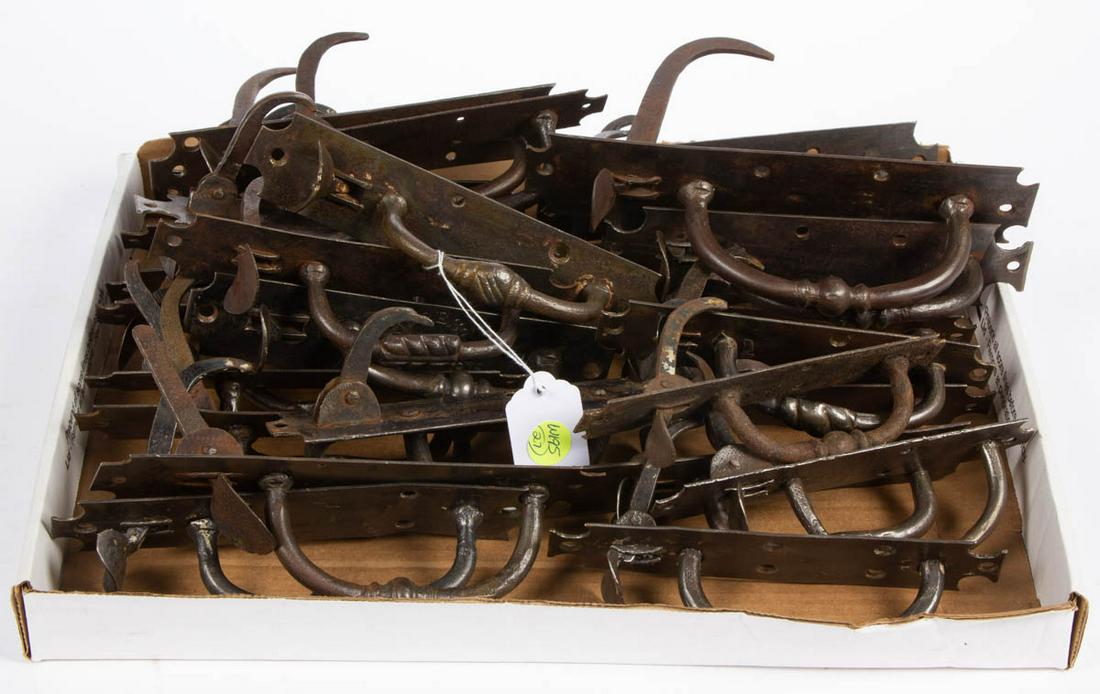 ASSORTED CAST-METAL AND STEEL DOOR HARDWARE THUMB (1 of 1)