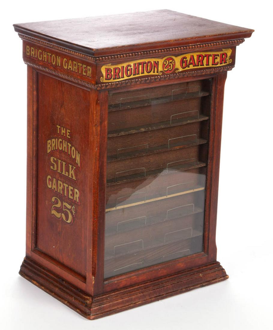 BRIGHTON SILK GARTER ADVERTISING COUNTRY STORE SHOWCASE (1 of 6)