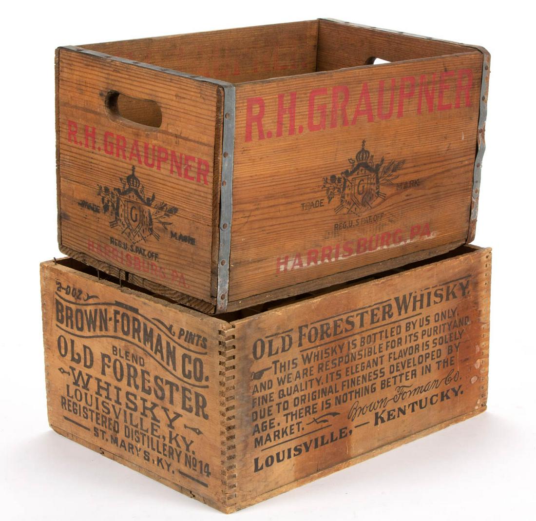 BROWN FORMAN CO. OLD FORESTER WHISKY PRE-PROHIBITION (1 of 2)