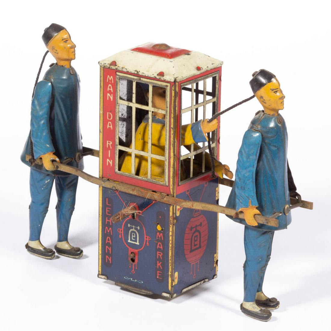 MARKE LEHMANN "MAN DA RIN" WIND-UP TIN TOY (1 of 3)
