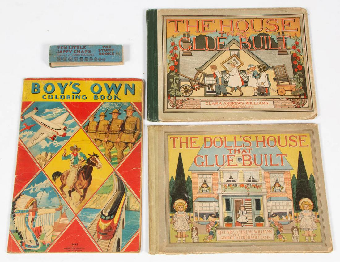 ASSORTED CHILDREN'S BOOKS, LOT OF FOUR (1 of 1)