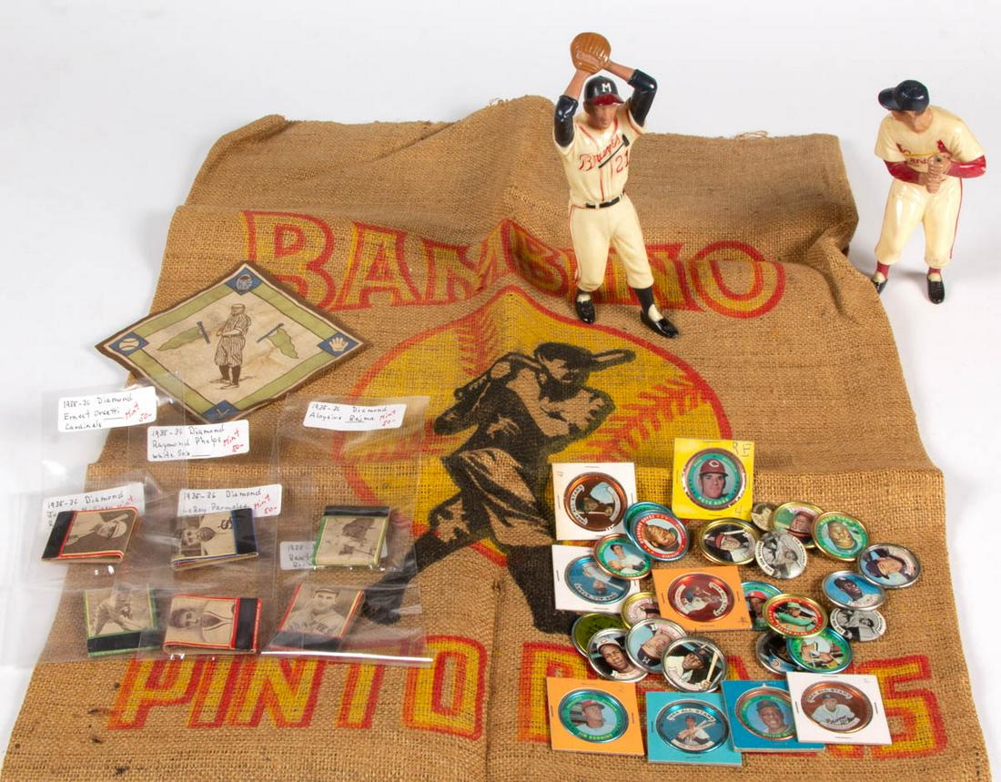 ASSORTED BASEBALL EPHEMERA / TOYS, UNCOUNTED LOT (1 of 5)