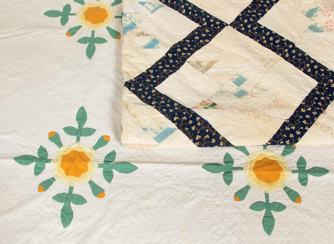 SHENANDOAH VALLEY OF VIRGINIA CROSS-MOTIF PIECED QUILT (1 of 11)