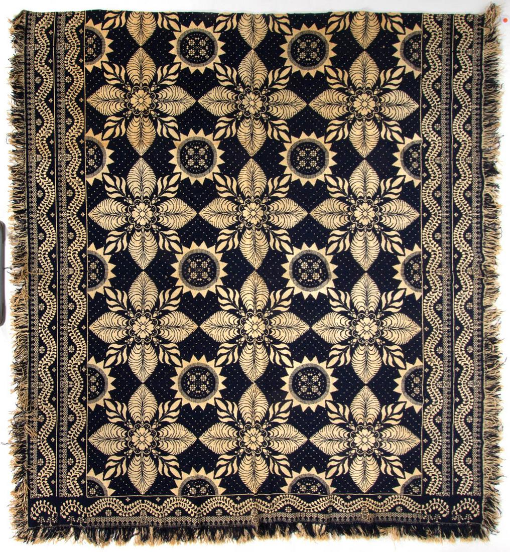 AMERICAN DOUBLE WEAVE COVERLET (1 of 4)