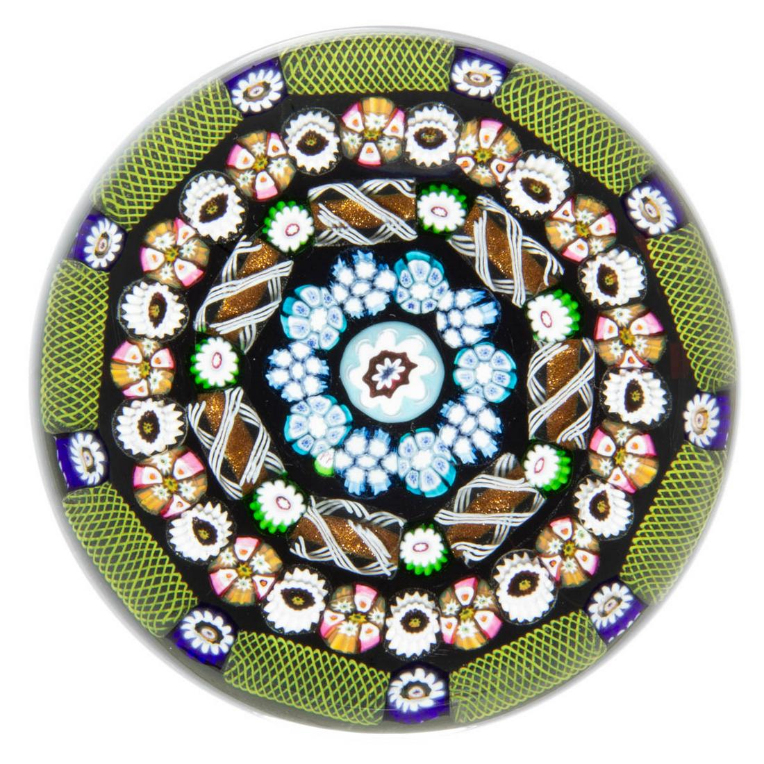 PAUL YSART (SCOTTISH, 1904-1979) CONCENTRIC MILLEFIORI (1 of 1)