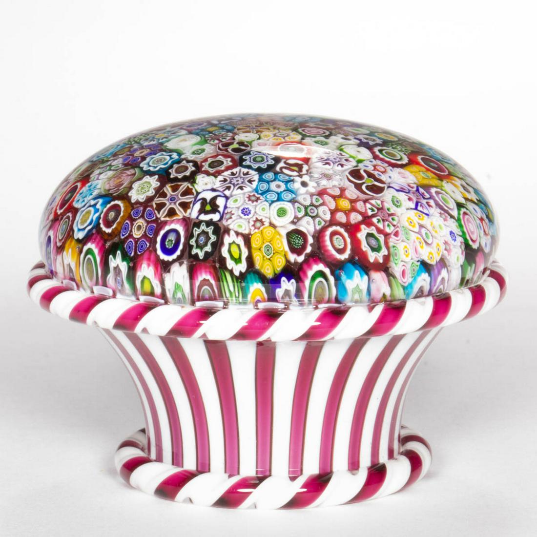 PARABELLE GLASS CLOSE-PACK MILLEFIORI STUDIO ART GLASS (1 of 2)