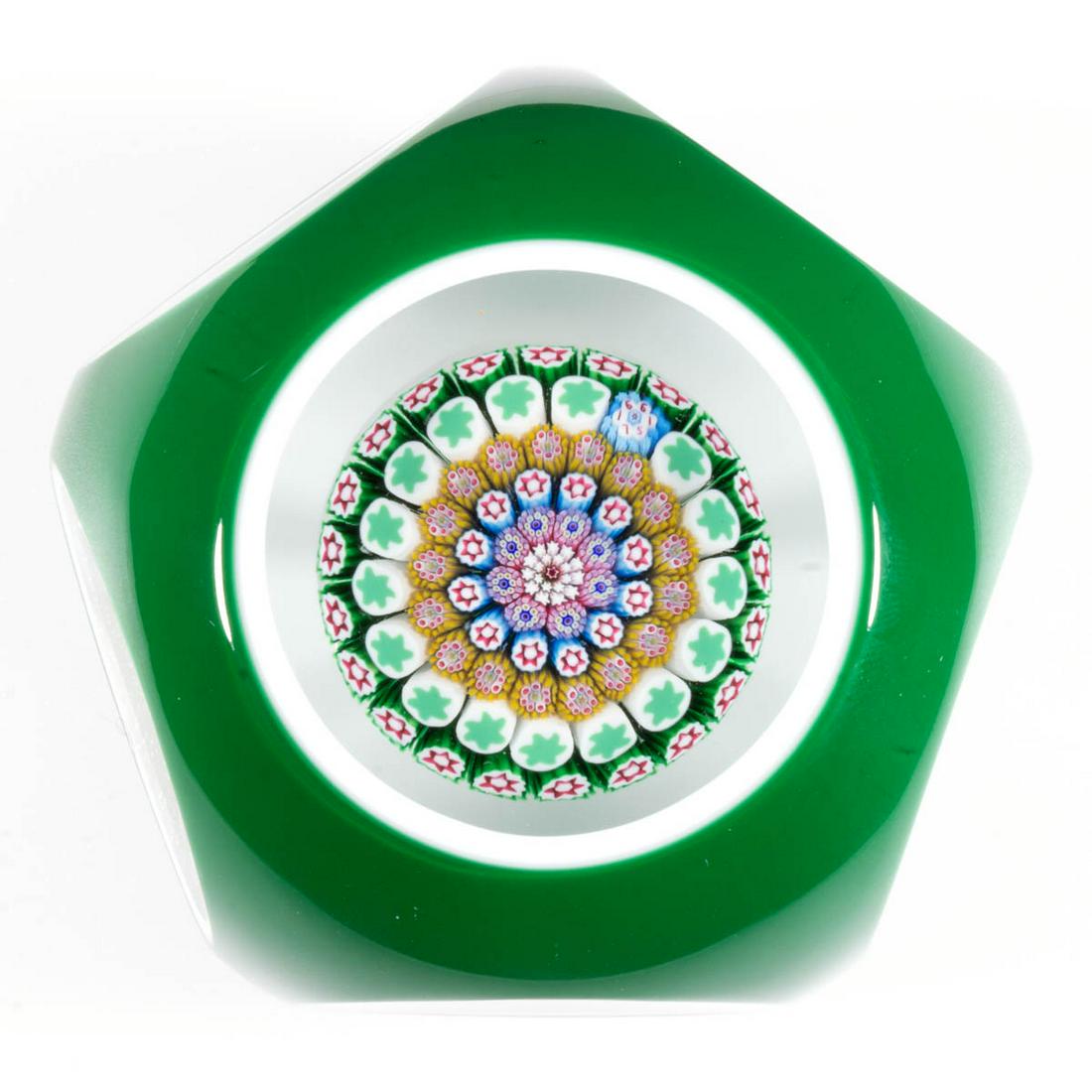 VINTAGE SAINT-LOUIS CUT DOUBLE-OVERLAY MUSHROOM (1 of 2)