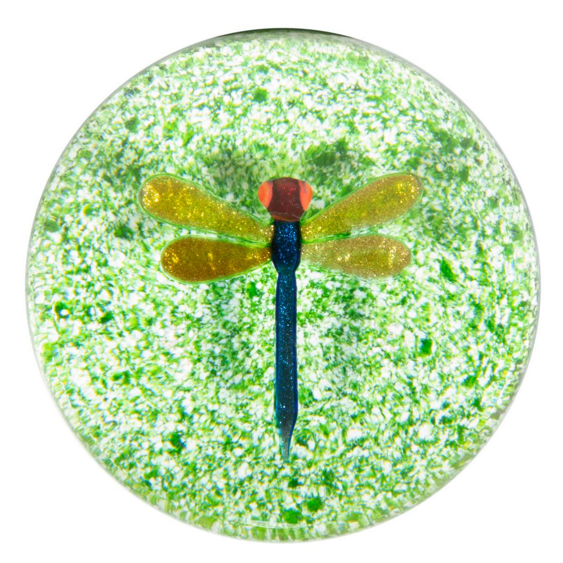 PAUL YSART (SCOTTISH, 1904-1979) DRAGONFLY LAMPWORK ART (1 of 1)