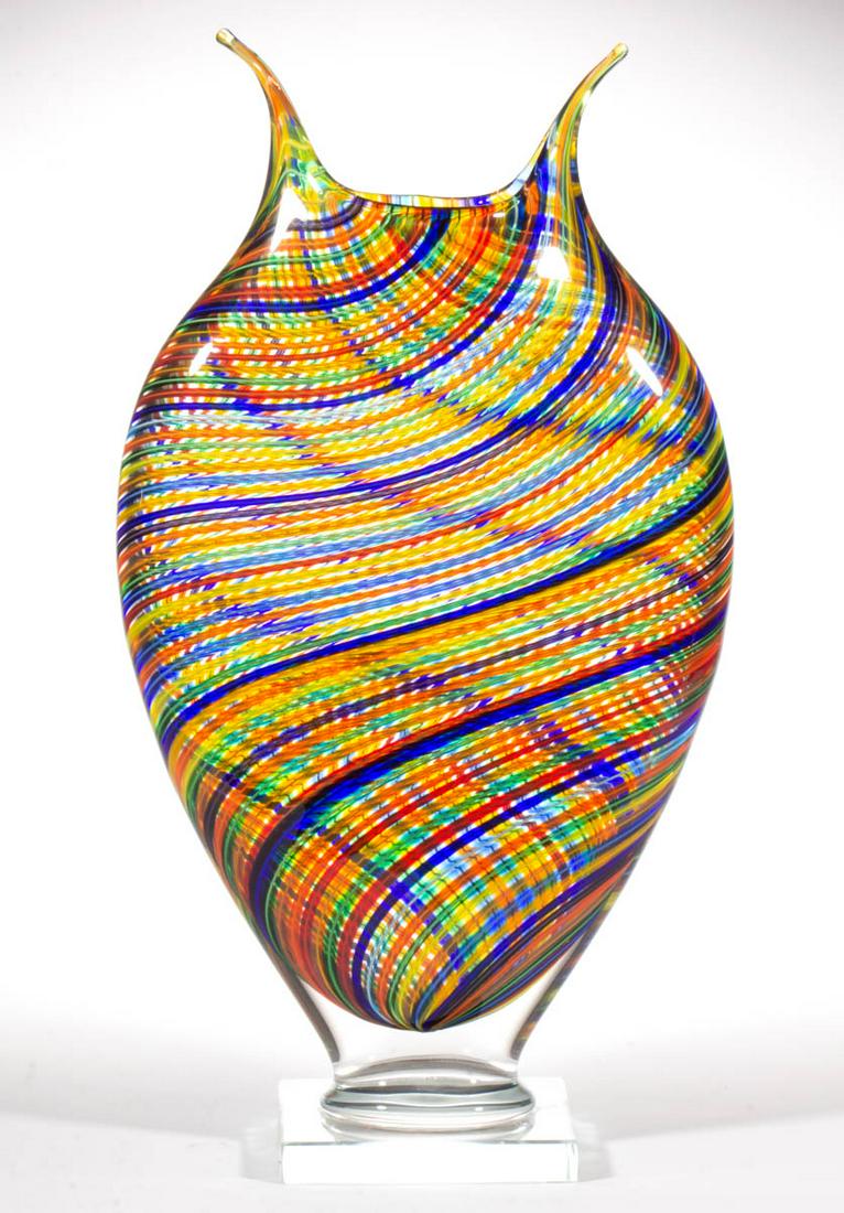 DAVID PATCHEN (AMERICAN, B. 1966) FOGLIO SWIRLED STUDIO (1 of 2)