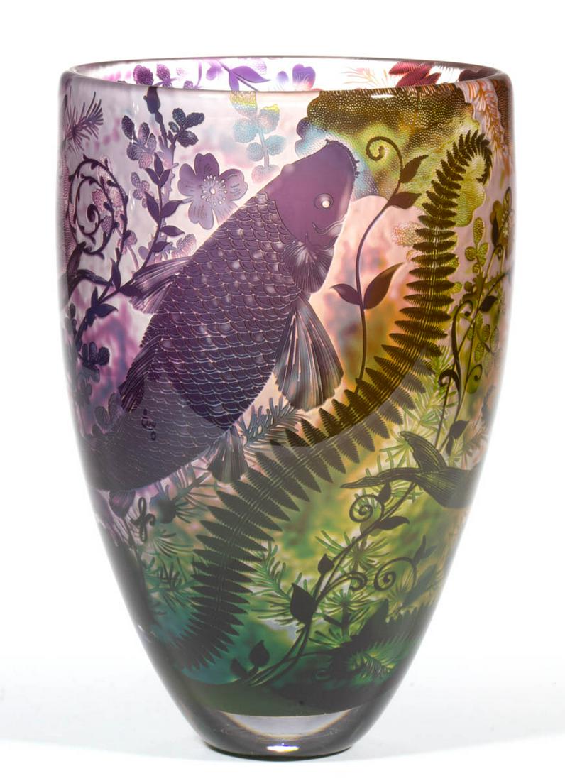 JONATHAN HARRIS (ENGLISH, B. 1945) MAJESTIC CARP GRAAL (1 of 3)