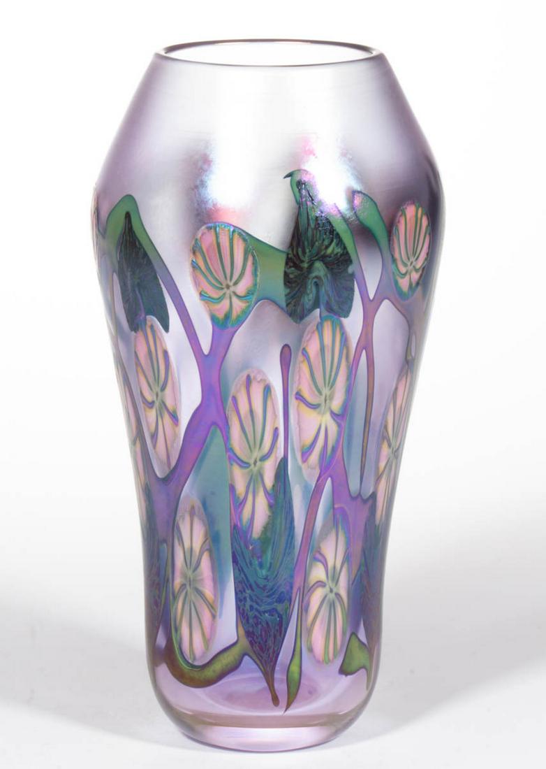 JOHN LOTTON (AMERICAN, B. 1964) MULTI-FLORAL IRIDESCENT (1 of 2)