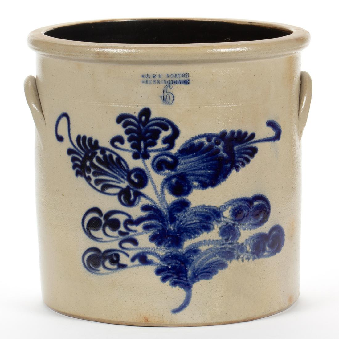 STAMPED "J. & E. NORTON. / BENNINGTON VT." VERMONT (1 of 4)