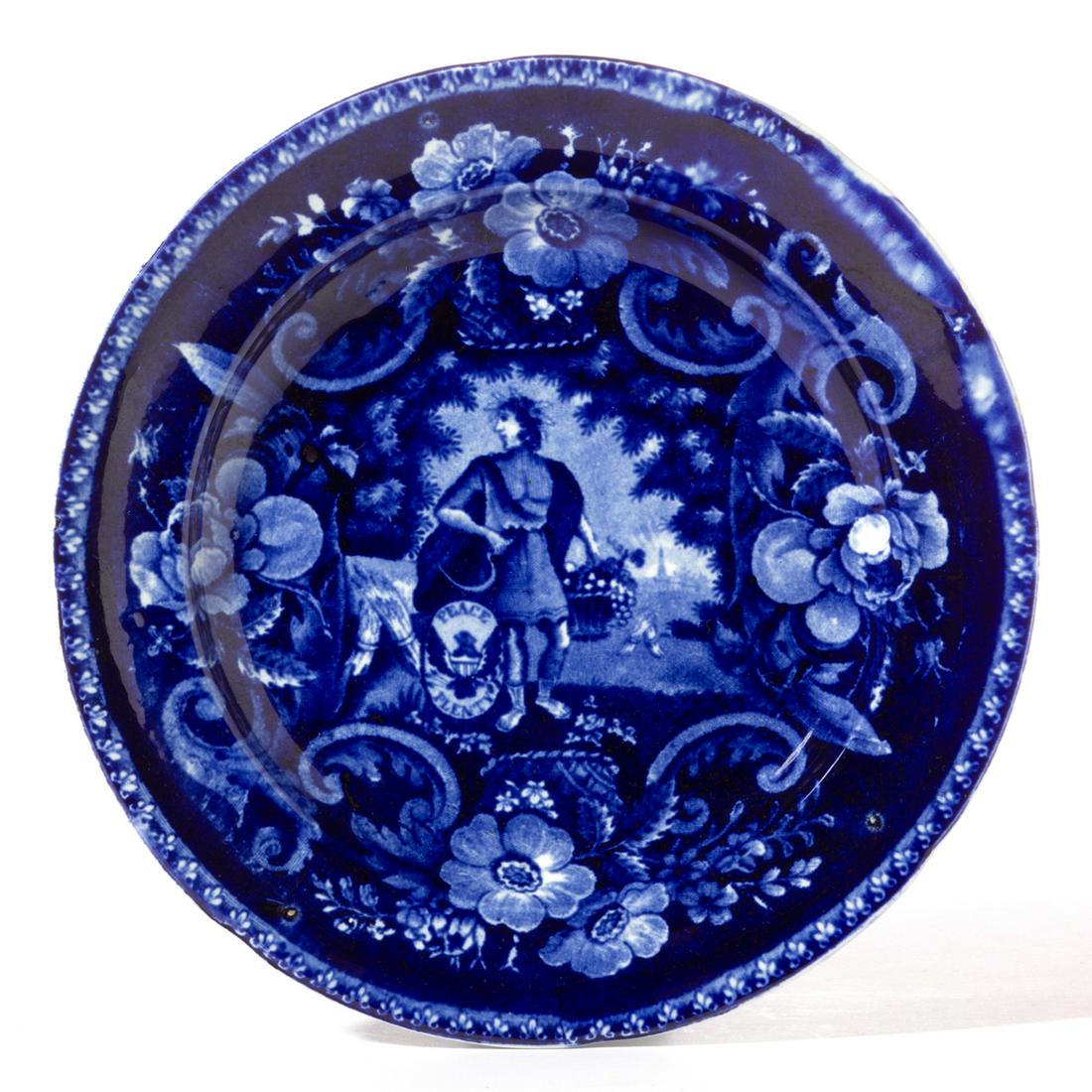 STAFFORDSHIRE AMERICAN HISTORICAL PEACE AND PLENTY (1 of 2)