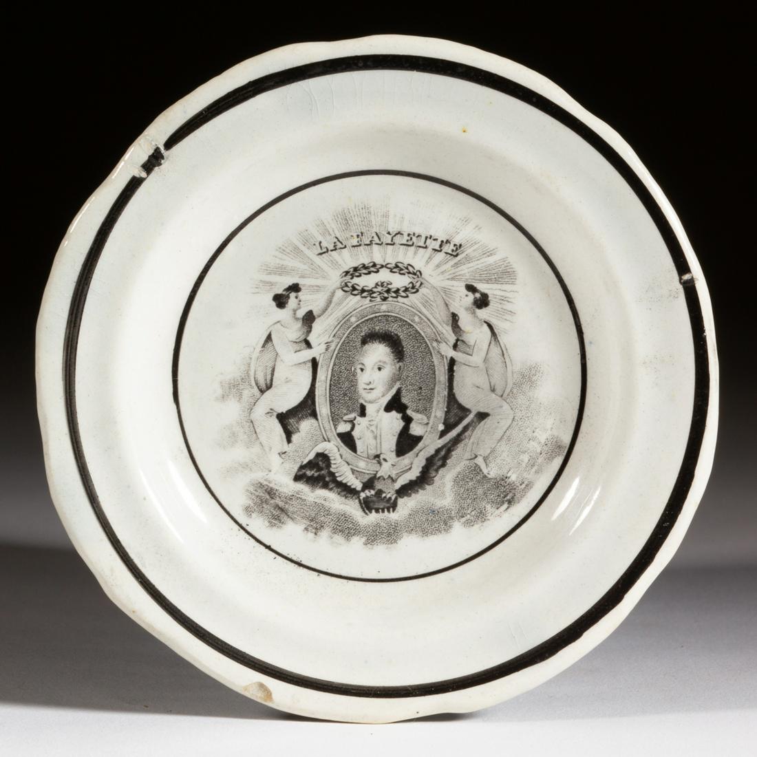 STAFFORDSHIRE AMERICAN HISTORICAL TRANSFER-PRINTED (1 of 2)