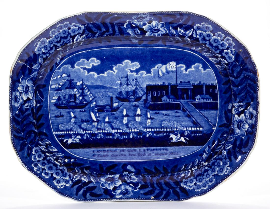 STAFFORDSHIRE AMERICAN HISTORICAL TRANSFER-PRINTED (1 of 2)