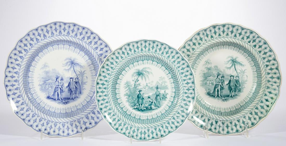 STAFFORDSHIRE AMERICAN HISTORICAL TRANSFER-PRINTED (1 of 7)