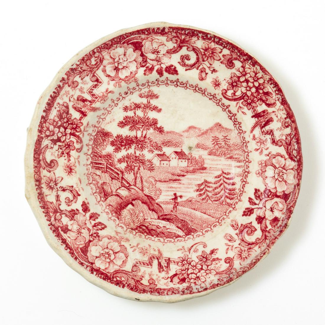 STAFFORDSHIRE AMERICAN VIEW TRANSFER-PRINTED CERAMIC (1 of 4)