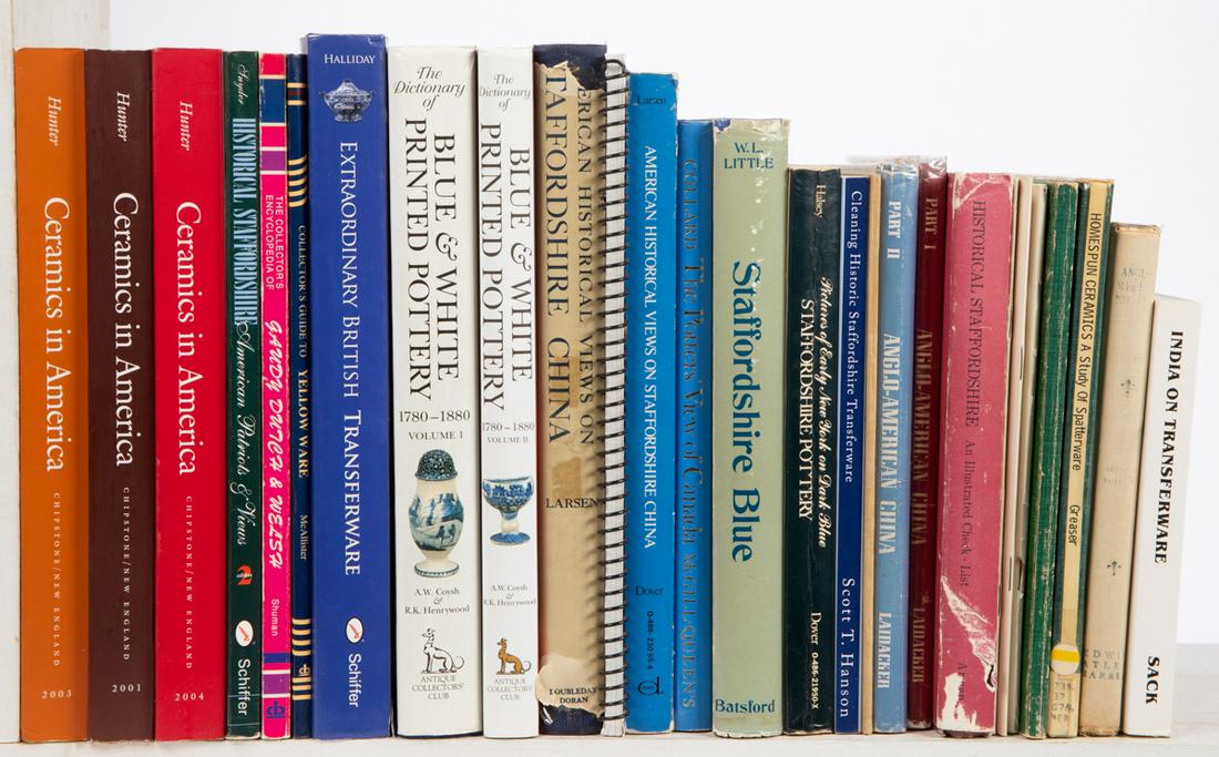 ASSORTED STAFFORDSHIRE TRANSFER-PRINTED AND OTHER (1 of 1)