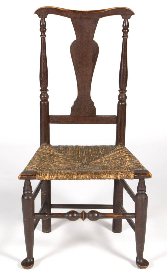 HUDSON RIVER VALLEY COUNTRY QUEEN ANNE SIDE CHAIR (1 of 7)