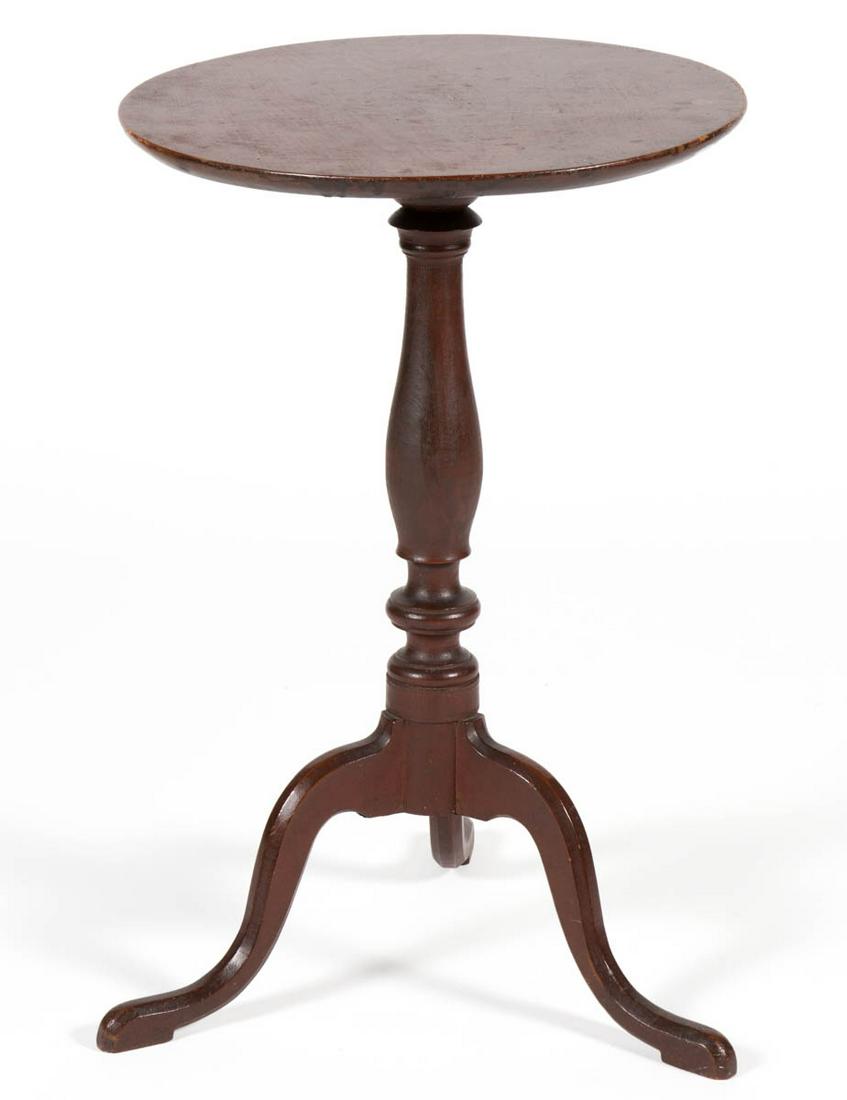 CONNECTICUT QUEEN ANNE PAINT-DECORATED MAPLE (1 of 4)