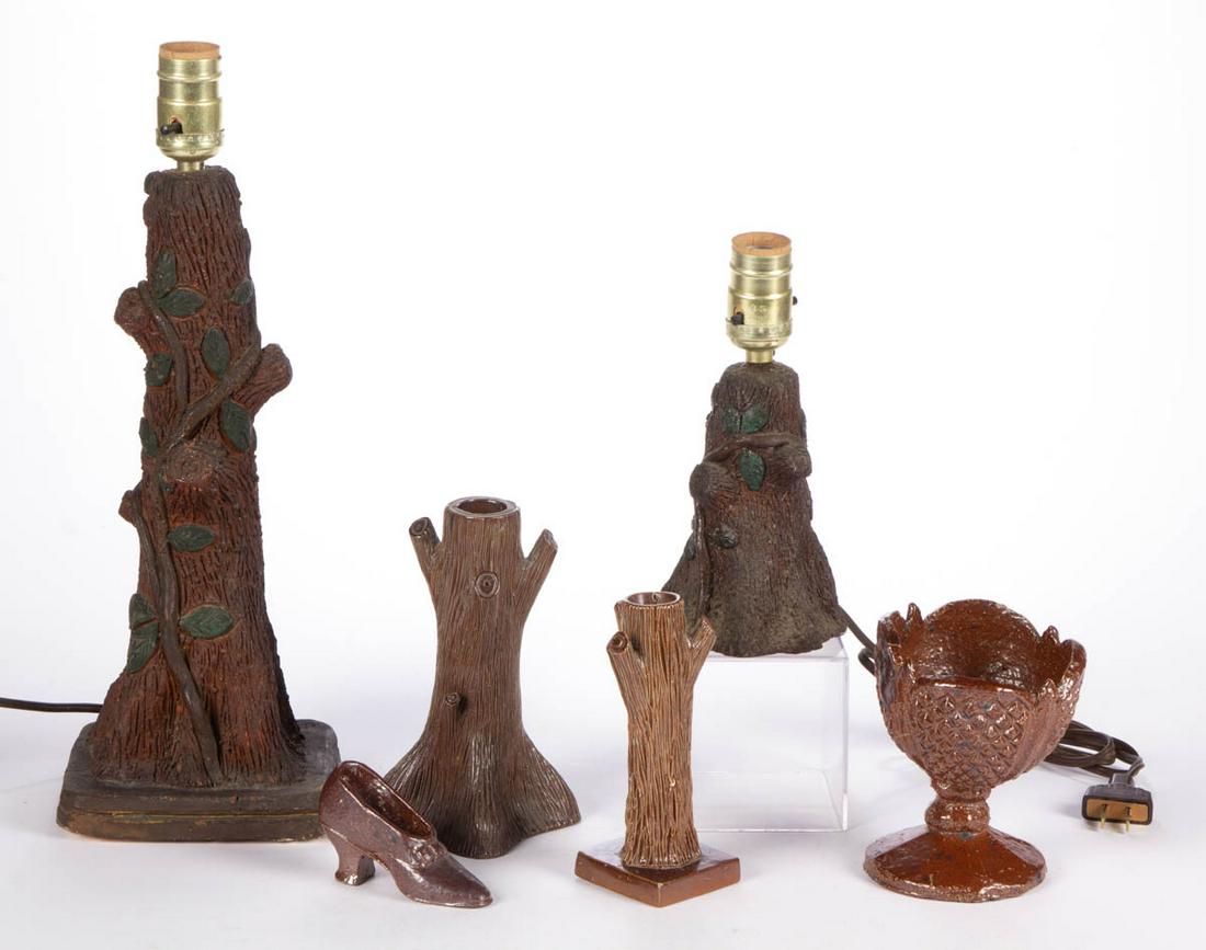 AMERICAN SEWER TILE ARTICLES, LOT OF SIX (1 of 4)