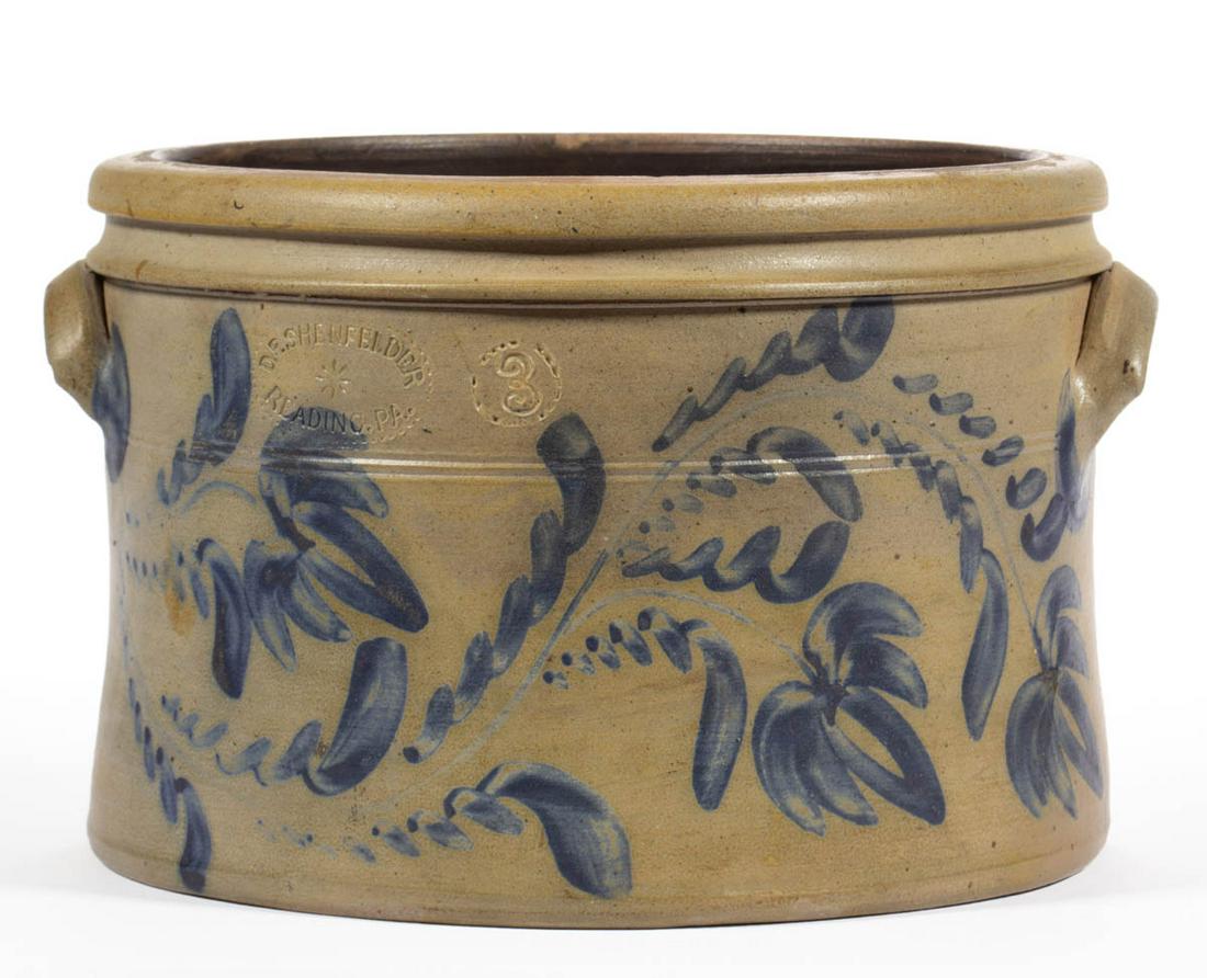 STAMPED "D.P. SHENFELDER / (ROSETTE) / READING. PA.", (1 of 4)